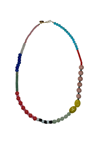 Gather Goods Long Mixed Media Necklace