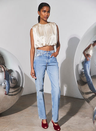 Hunter Bell Cosima Top, Champagne on Fifth