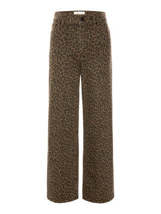 Frame LE Slim Palazzo, Leopard