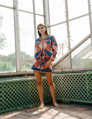 Love the Label Shoreditch Jacket, Blue Multi