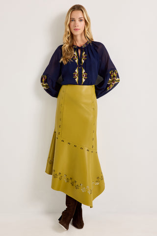 Marie Oliver Casey Skirt, Willow