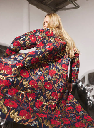 Hunter Bell Portman Coat, Palais Floral Gold