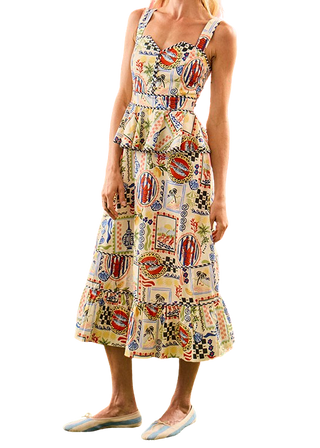 Hunter Bell Lacey Dress, Coastal Conversation