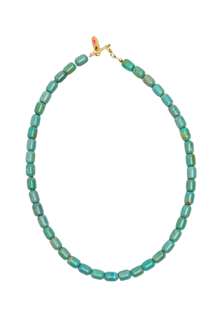 Gather Goods Turquoise Tube Necklace