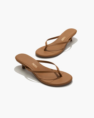 Tkees Julia Heeled Sandal, Camel