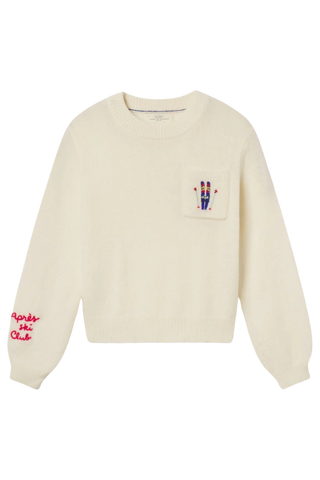 Trovata Oksana Sweater, Antique White Ski