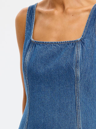 Kivari Oriana Denim Mini, Indigo