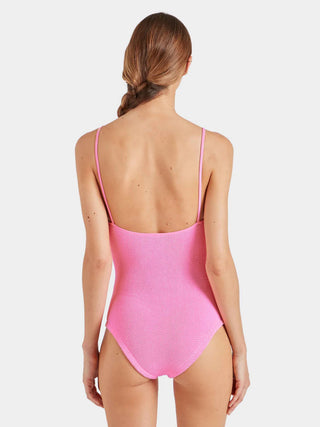 Hunza G Pamela Swimsuit, Bubblegum