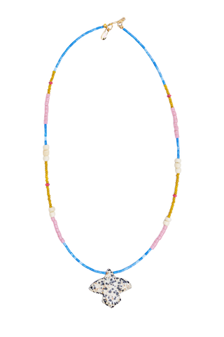 Gather Goods Jasper Fly Bird Necklace