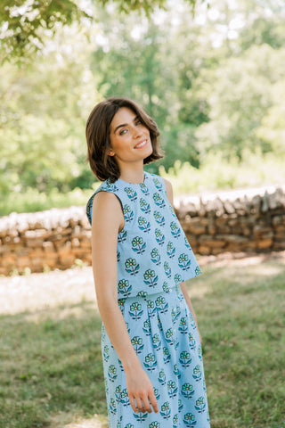 Livro Crop Top, Orchid Sprigs