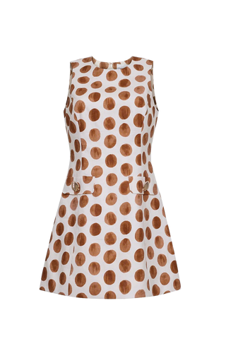 Cara Cara Posie Dress, Celeste Spot Ginger