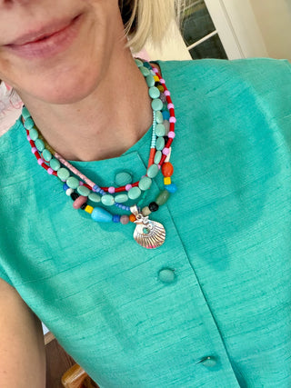 Gather Goods Shell Pendant Necklace