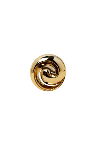Jenny Bird Renzo Brooch, High Polish Gold