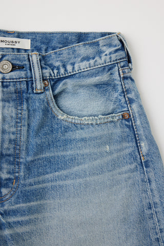 Moussy Vintage Graterford Long Shorts, Blue