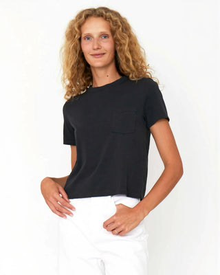 Kule The Wynn Baby Tee, Black