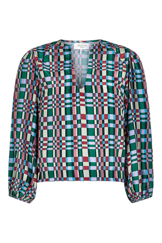 Olivia by Livro Effie Top, Highland Mosaic