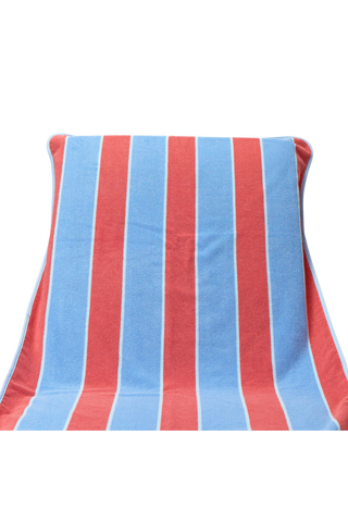 Weezie Beach Chair Cover, Riviera Stripe