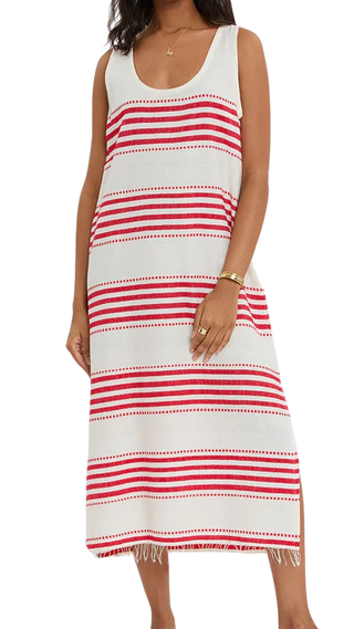 LemLem Lilian Tank Dress, Eshe Red