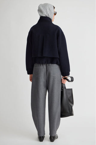 Apiece Apart Selva Cropped Bomber, Midnight
