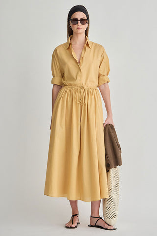 Apiece Apart Priska Shirt Dress, Sun Butter