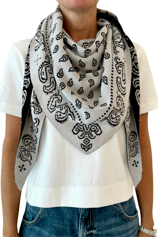Olivia by Livro Bandana Scarf, Ranch Smoke