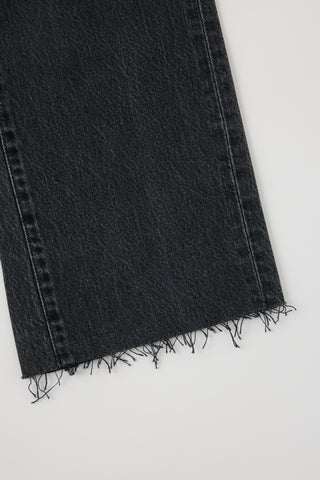 Moussy Vintage Redhook Remake Flare, Light Black