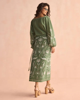Omika Sammi Skirt, Luciana Artichoke