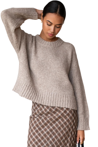 Emerson Fry Cozy Sweater, Fog Grey Melange