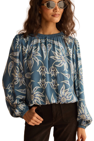 Omika Ayla Blouse, Alexia Dusk