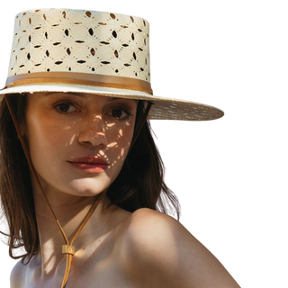 Freya Blossom Hat, Natural