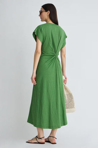 Apiece Apart Volta Twist Dress, Jardin