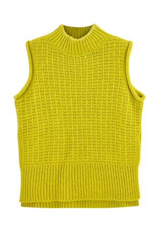 Mirth Aspen Sweater Vest, Lemongrass