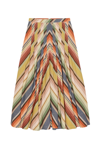 The Great The Rhythm Skirt, Davenport Stripe