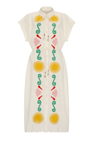 Carolina K Valerie Kaftan, Off White