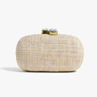 D. Porthault x Pamela Munson Clutch, New York Mille Fleurs