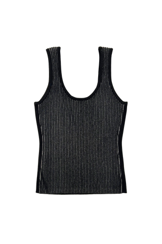 Kerisma Twigs Tank, Black Ecru