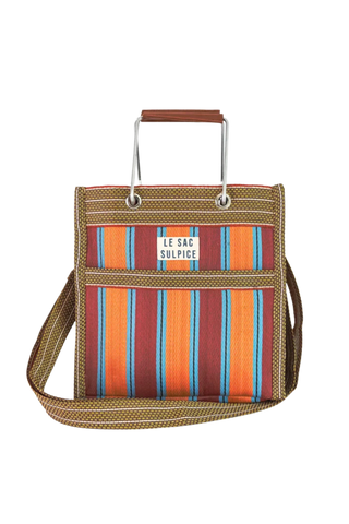 Le Sac Sulpice Palma Mini Metal Handle Tote, Sunrise