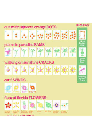 FL Inspired Mahjong Set, Sunshine Tiles