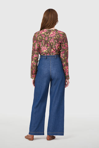 Livro Bradley Shirt, Raspberry Garden