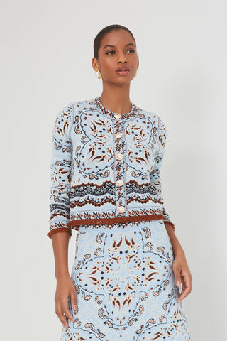 Cara Cara Livi Jacket, Paisley Scarf