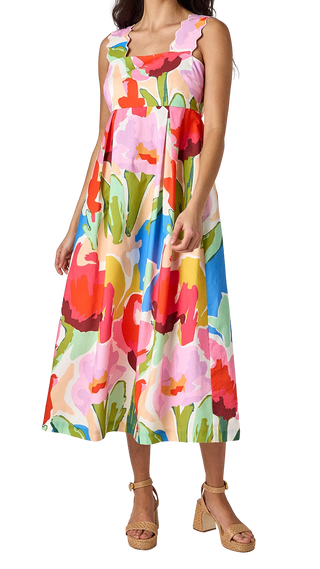 Crosby Evie Dress, Painted Petals