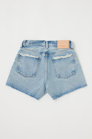 Moussy Vintage MV Southborough Shorts, Light Blue