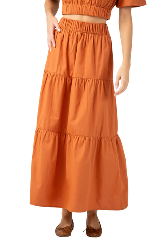 Beau & Ro Abby Skirt, Persimmon