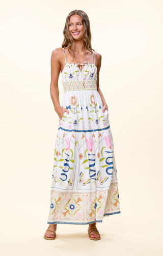 Cleobella Adria Ankle Dress, Montecito Print