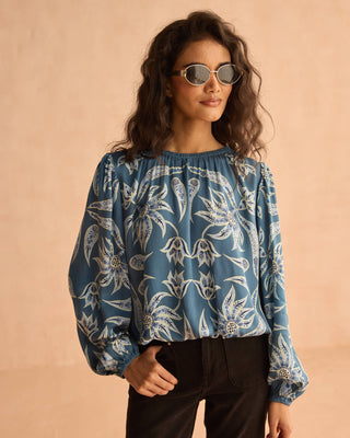 Omika Ayla Blouse, Alexia Dusk