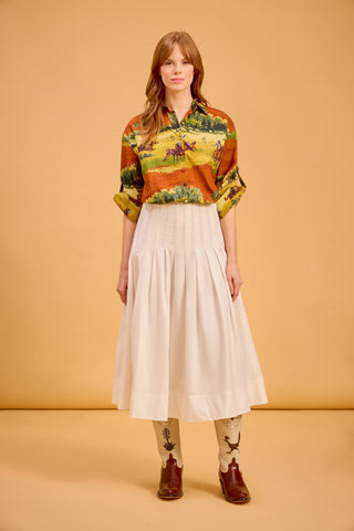 Olivia by Livro Harrison Skirt, White