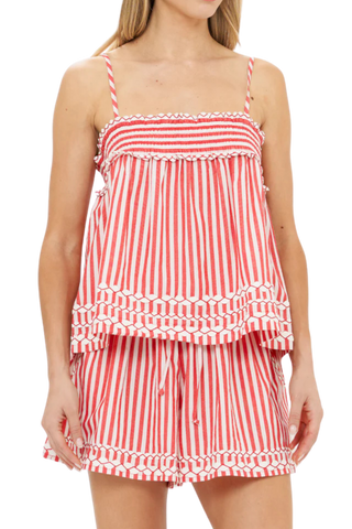 Oliphant Sadie Top, Sconset Red