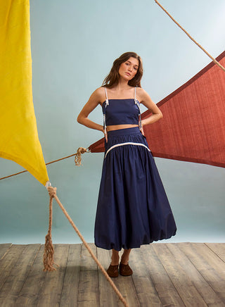 Hunter Bell Kiki Top, Deep Sea