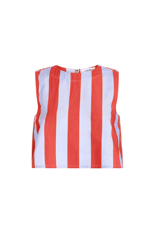 Livro Crop Top, Hearth Stripe
