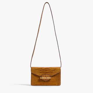 Pamela Munson The Jackie Crossbody Clutch, Cognac